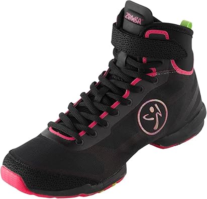 zumba women's flex ii remix high dance shoe