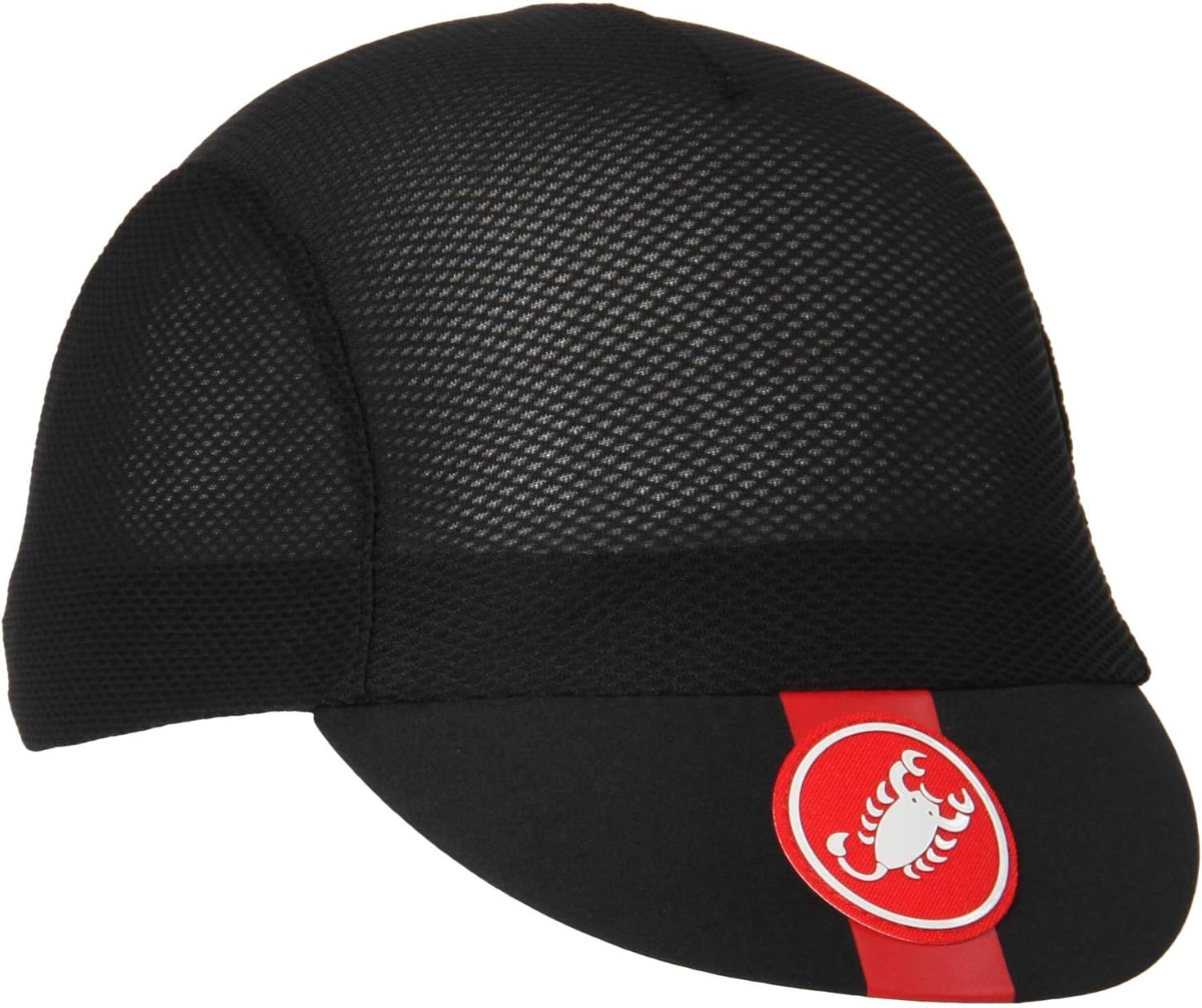 Castelli - A/C Cycling, Cap Unisex - Adult, Unisex_Adult, Hat, 4518024, Black, One Size: Clothing