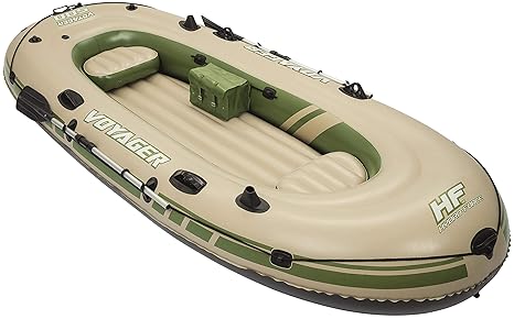 Bestway Hydro-Force Schlauchboot-Set Voyager 500, für 3 Personen, 348 x 141 x 48 cm