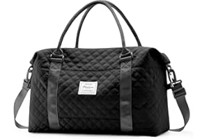 HYC00 Travel Duffel Bag,Sports Tote Gym Bag,Shoulder Weekender Overnight Bag for Women