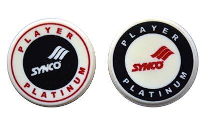 Synco Carrom Player Series Platinum Striker (Black) - Combo Pack