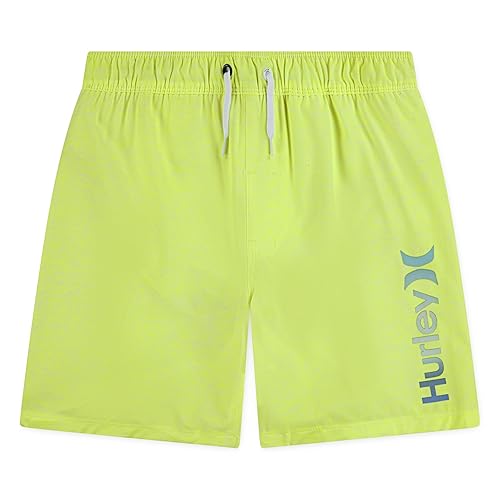 Hurley Boys' Pull On Swim Trunks, Volt, Medium