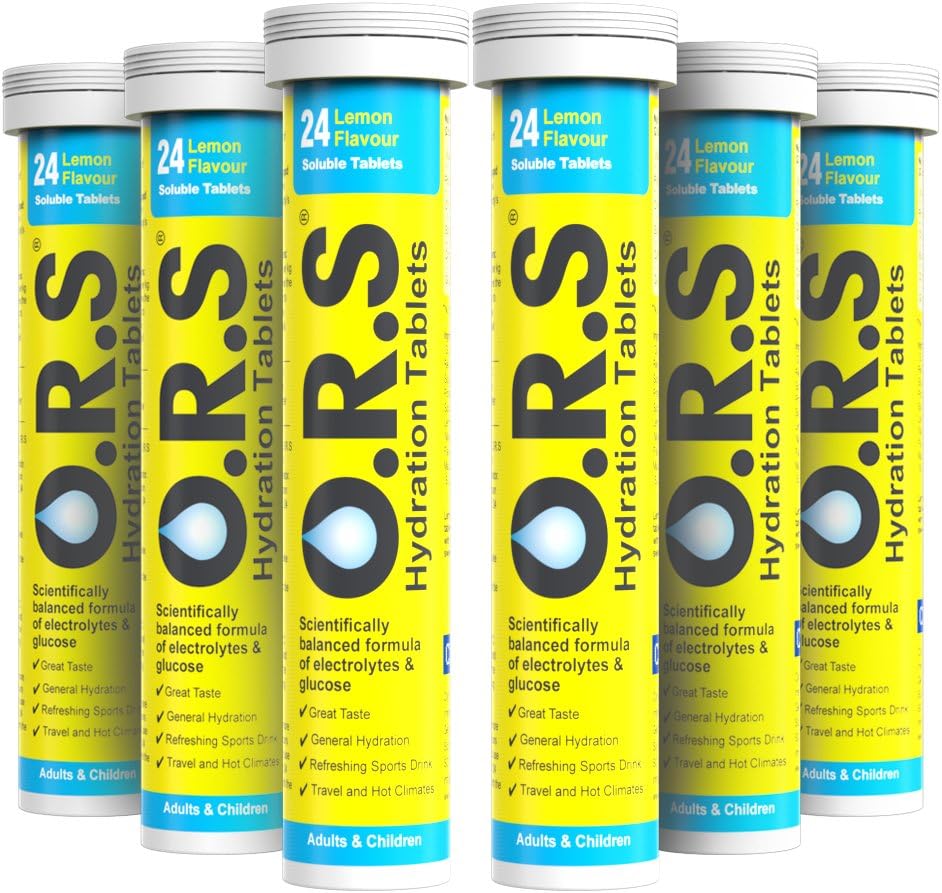 O.R.S. Hydration Tablets Hydrationstabletten mit Zitronengeschmack