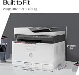 HP LaserJet 179fnw Colour Wireless Multifunction Printer Fax Print from Phone view 8