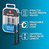 WELDTITE Tubeless Presta Valve Kit 2 x 55 mm Black view 2