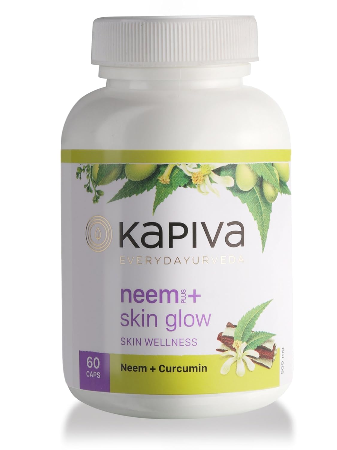 Buy Kapiva Ayurveda 100 Organic Neem + Skinglow Capsules Skin Wellness