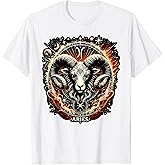 Aries Zodiac Star Sign Constellations for Astrologers T-Shirt