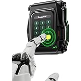 MOVE SPEED External Hard Drive with Touchscreen, Up to 10Gbps Portable SSD, USB-C 3.2 Gen2, Compatible with iPhone, Windows, Mac & More (ST10,1TB)