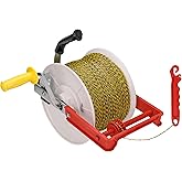 3:1 Geared Electric Fencing Reel, Electric Fence Wire Reel, with Guide | Uv Resistant, Freely Retractable, Easy to Install, Save Time, ABS Material, Anti-Slip Handle