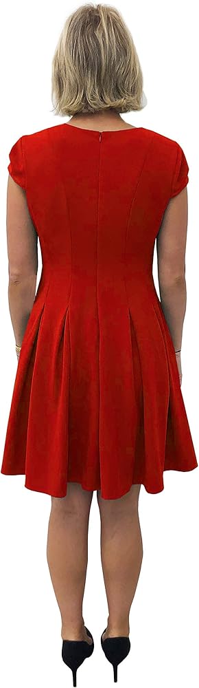julia jordan fit and flare dress