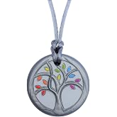 Munchables Tree Sensory Chew Necklace, Medium Chew | OT-recommended sensory chew necklace from a Canadian mom-owned brand, made with food-grade silicone for discreet support