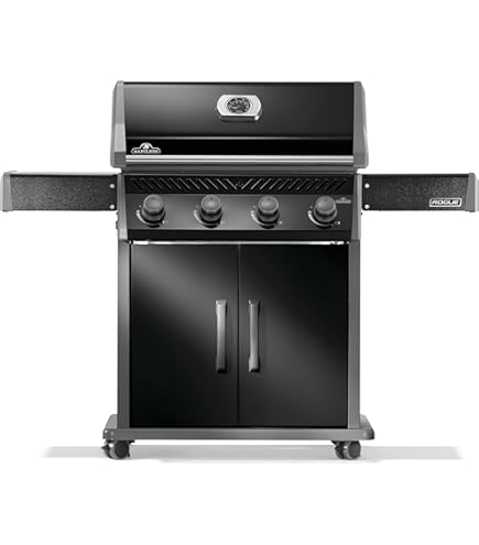 Amazon.com: Napoleon Rogue 525 Natural Gas Grill, Black, Stainless