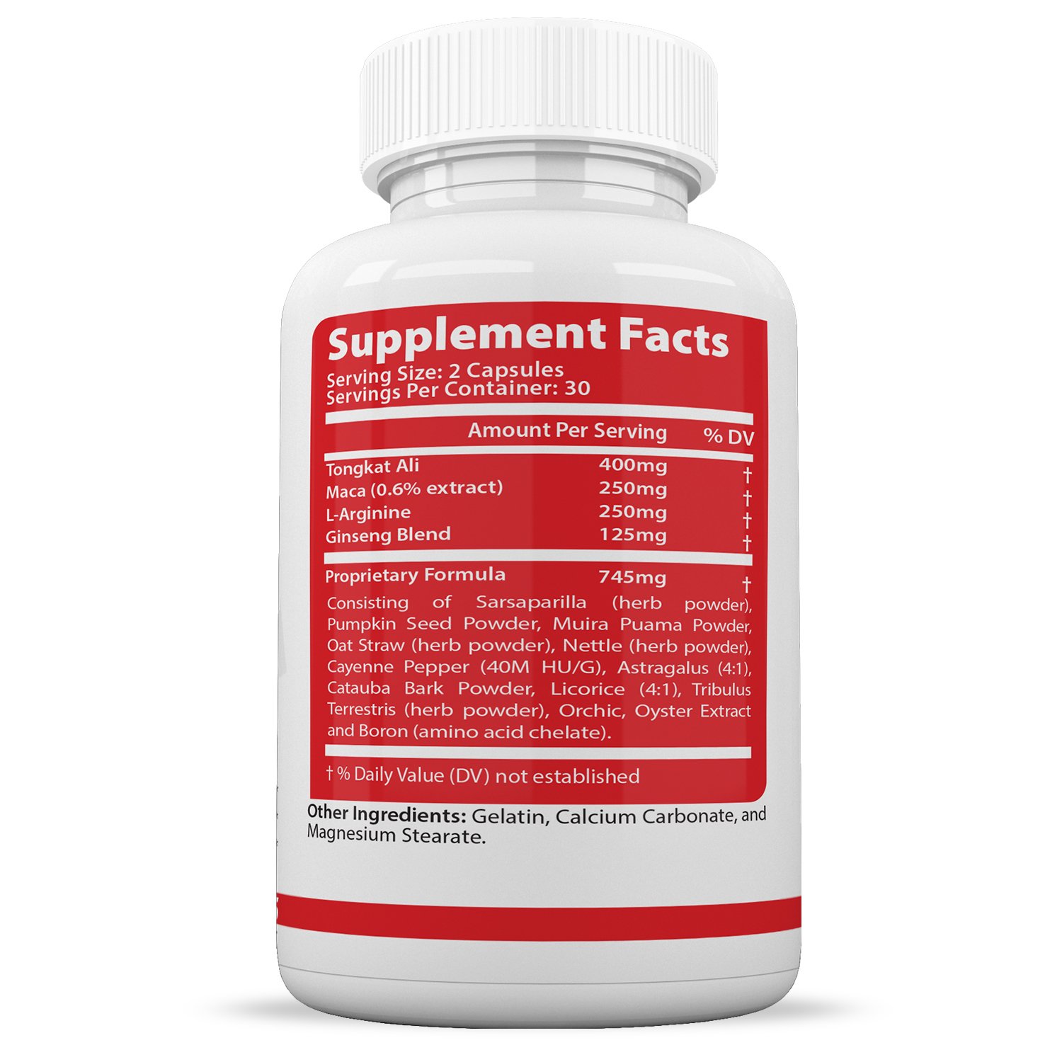 BeastMode Testosterone Booster (60 Caplets) | Natural Endurance, Stamina and Strength Booster | Builds Muscle Fast | Boost Performance and Recovery | Promotes Healthy Weight Loss and Fat Burning