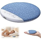Bluetooth Pillow Speaker for Sleeping, Ultra-Thin Bluetooth Sleep Aid Speaker, Mini Portable Under Pillow Speaker with White Noise Timer Wireless Sleep Aid for Deep Sleep (Blue)