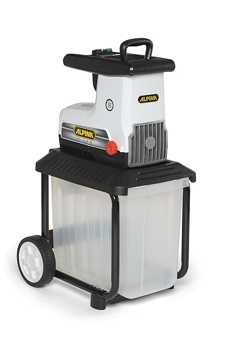 Alpina SH 2.5 E 2500W 60L Tambor triturador de césped - Cortacésped (570 mm,