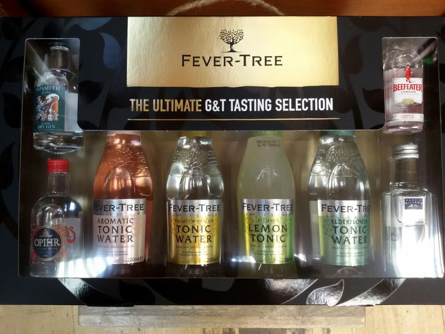 Fever Tree The Ultimate Gin and Tonic Collection (Set of 4 Gin + 4