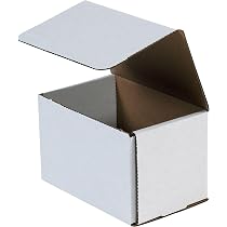 Amazon.com: BOX USA White Corrugated Corrugated Cardboard Mailing ...