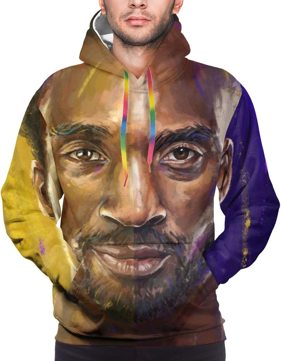 Amazon.com: Mens Kobe-Bryant Hoodie Pullover 3D Graphic Hoodies Long