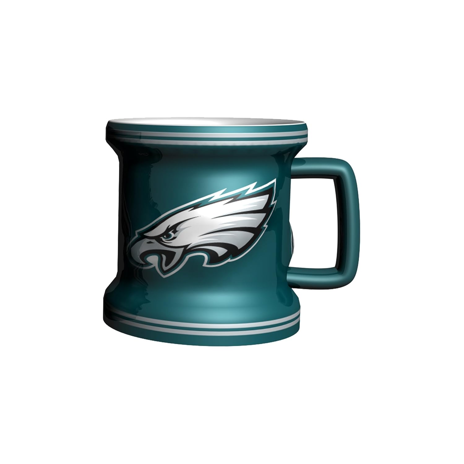 Boelter Brands NFL Mens NFL Sculpted Mini Mug 2 Ounce