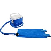 Polar Active Ice 3.0 | 9 QT Cold Therapy Ice Machine | Programmable Timer | Full Circumference Knee Pad | Cryotherapy Pain Relief System | Ace Bandage Style Compression