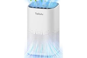 Air Purifiers for Home Large Room up to 1500ft², Tailulu H13 True HEPA Air Purifier for Pets Dust Odor Smoke, Air Purifier for Bedroom with 15dB Quiet Sleep Mode for Bedroom Office Living Room