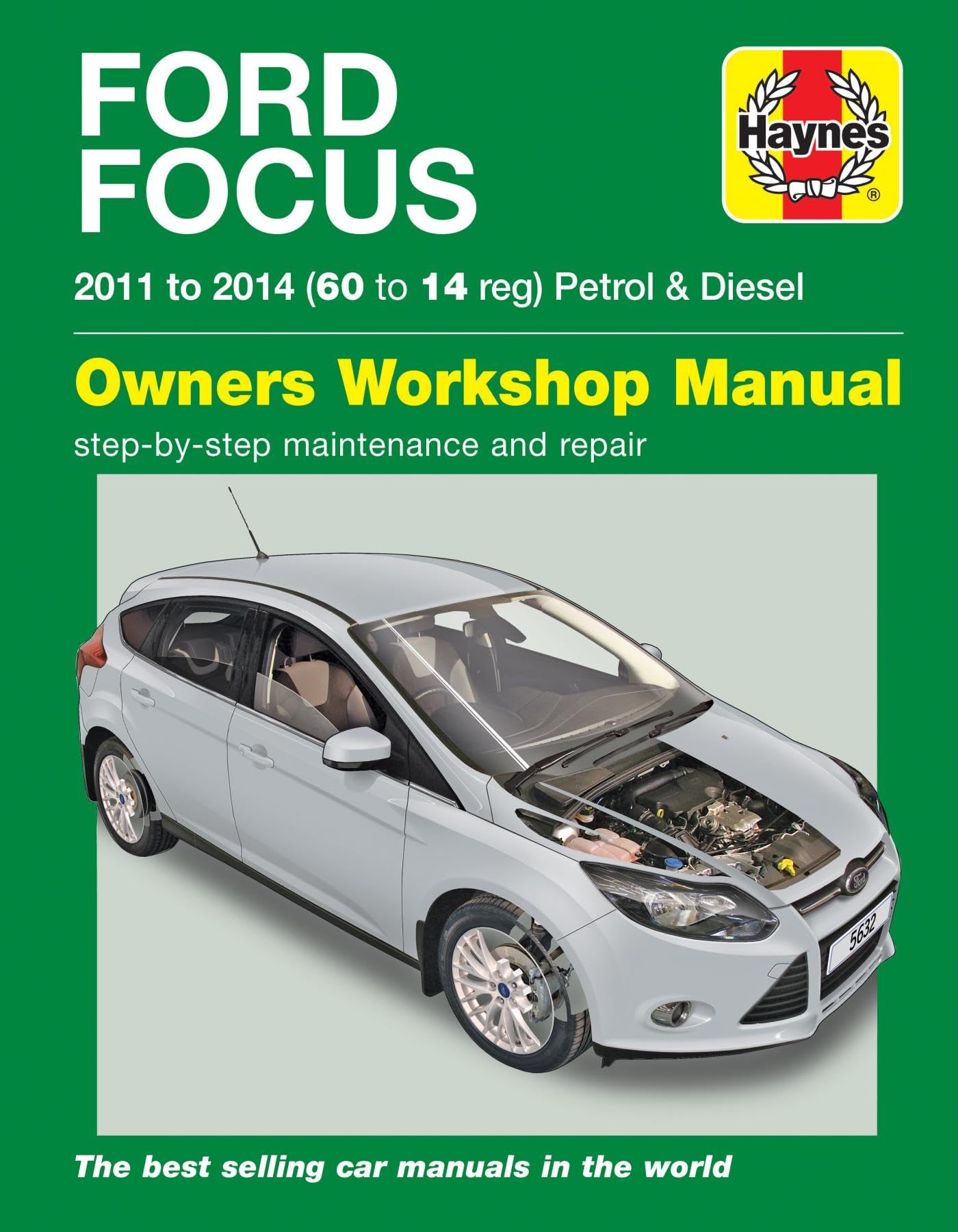 Haynes Ford Focus Petrol & Diesel (11 - 14) Repair Manual (Paperback)