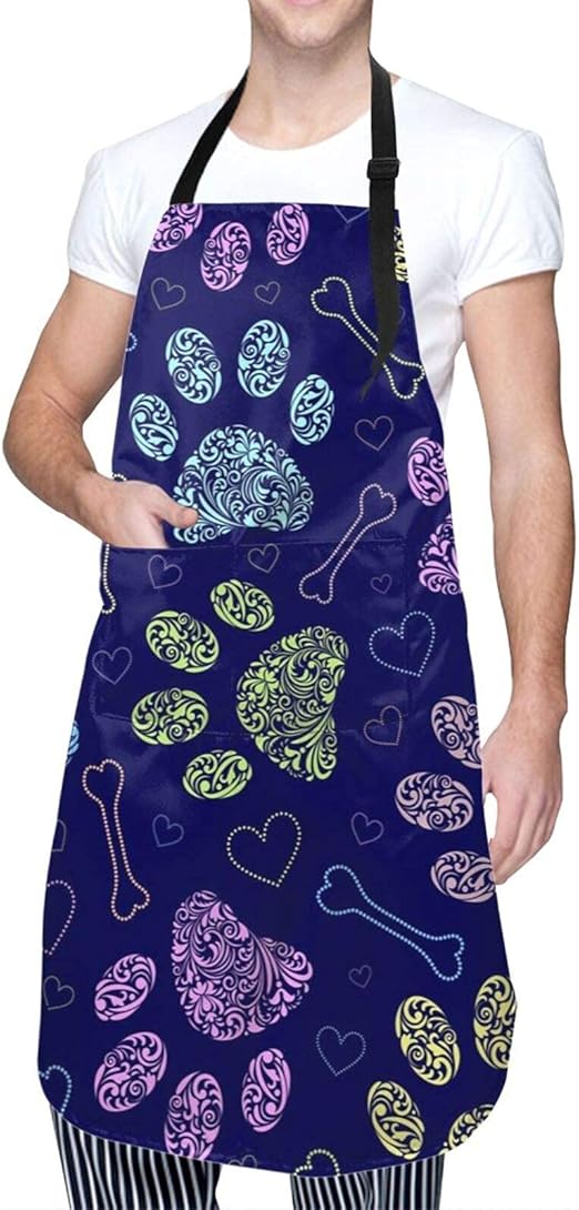 schürze mit motiv
