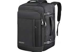 Extra Large Travel Backpack, 55L Carry On Backpack for Men & Women, Expandable 60L Big Capacity Bag For Airplanes, Travel Gif