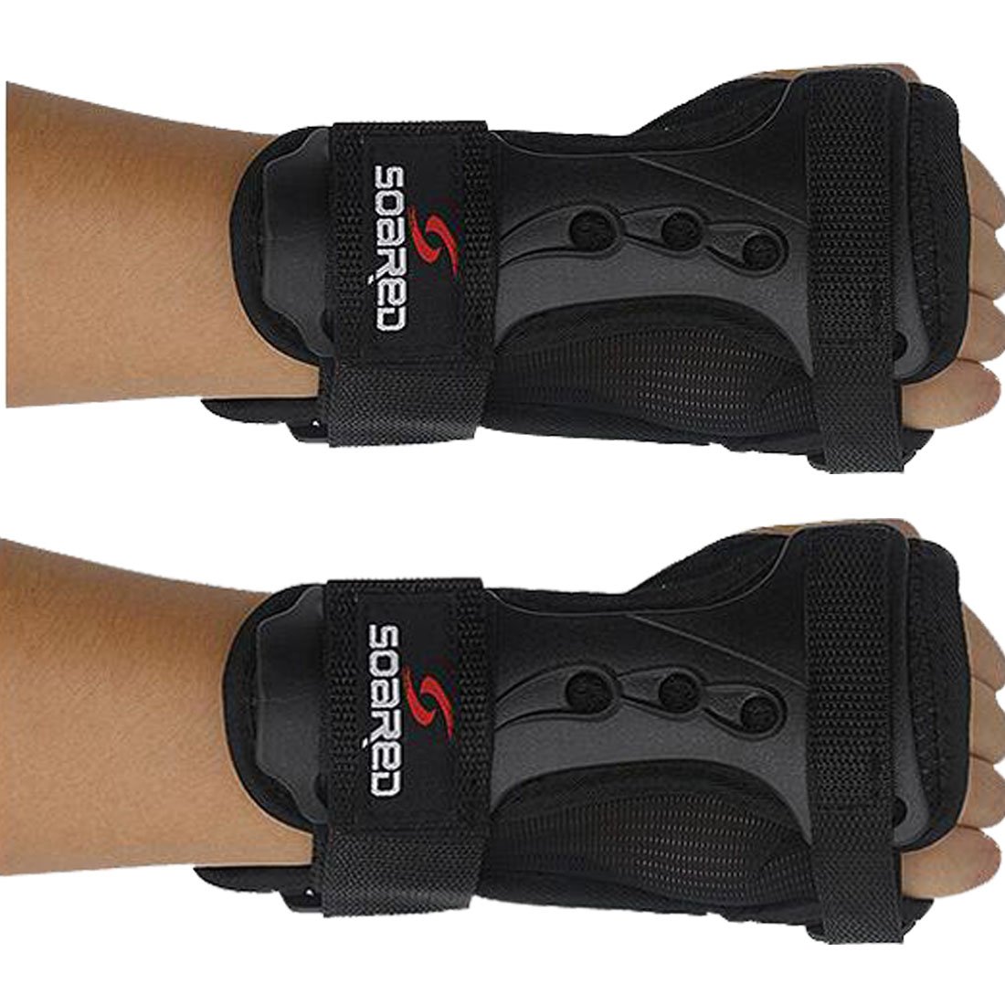 Glield Adjustable Over Wrist Guards Protection for Skiing, Skateboard
