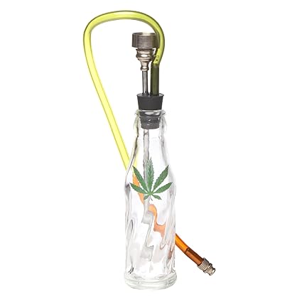 Metier 6-inch Glass Water Smoking Bong (6 Inch, Clear)