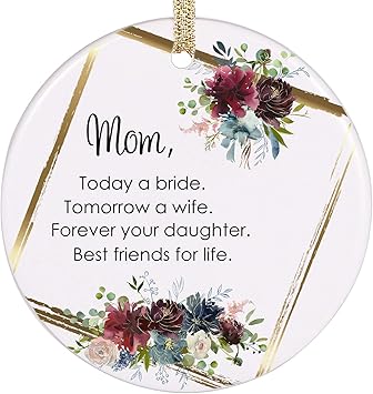 mother of the bride ornament