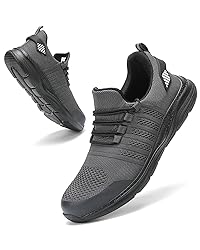 Suvysoo Steel Toe Shoes for Men Safety Puncture