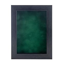 18x22 Shadow Box Frame Charcoal Gray Wood | with a