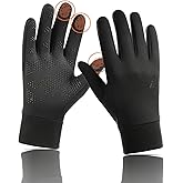 Aerynx Lightweight Running Winter Gloves Touch Screen Gloves Liners for Cycling Biking for Men Women