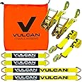 VULCAN Classic Yellow Series 2'' Complete Axle Tie Down System