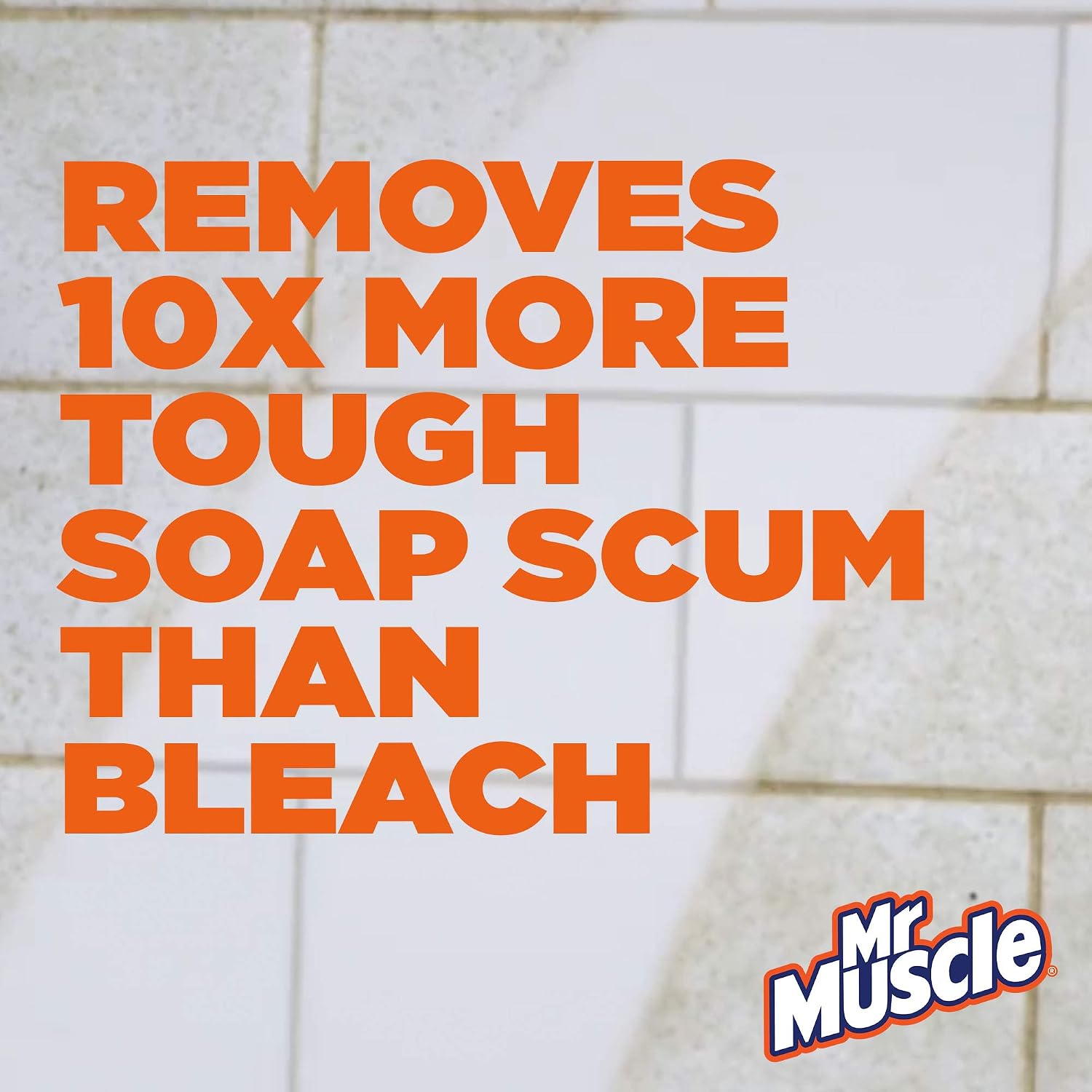 Mr Muscle Platinum Antibacterial Bathroom Spray Mandarin 750 ml - Image 5