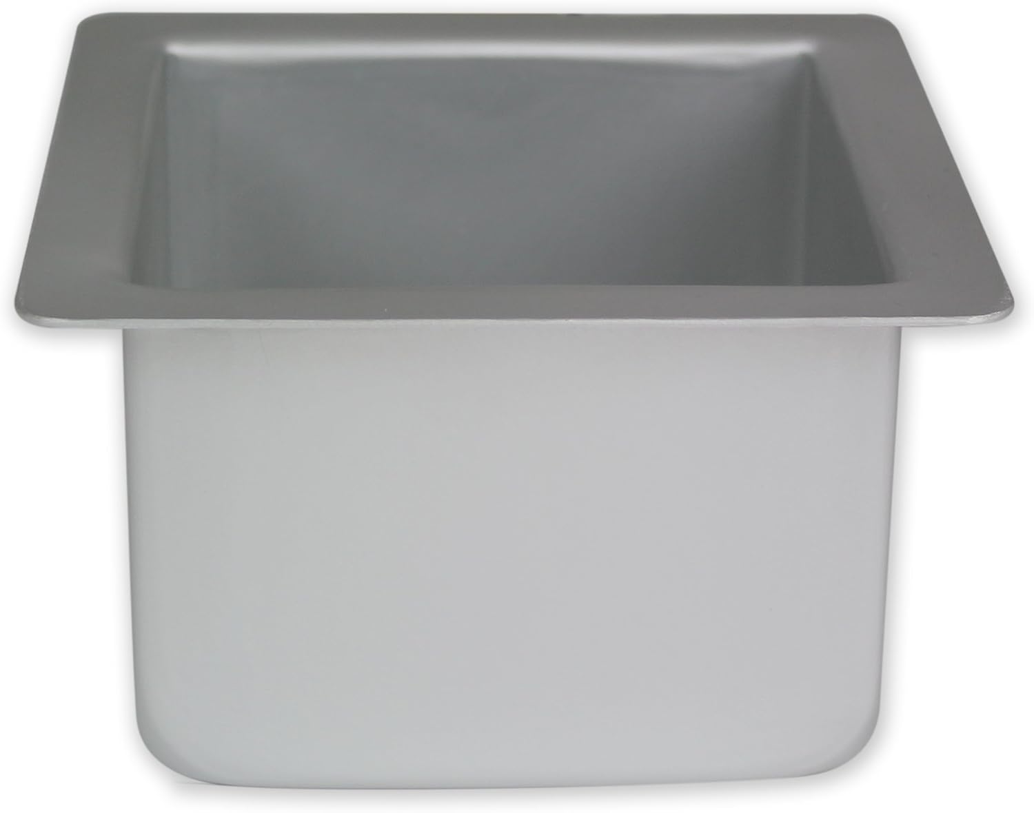 PME SQR044 Anodised Aluminium Square Cake Pan 4 x 4 x 4-Inch Deep, Silver, 4 inches square - Image 3