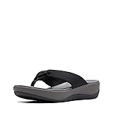 Clarks Women's Arla Glison Flip-Flop, black