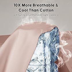 Shilucheng 100% French Linen Sheets - King Size Bed