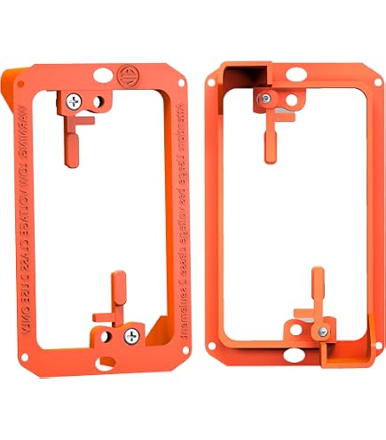 thumbnail image 2 of Arlington LVS3 Screw-On 3-Gang Low Voltage Mounting Bracket – For New Construction 2 of 3