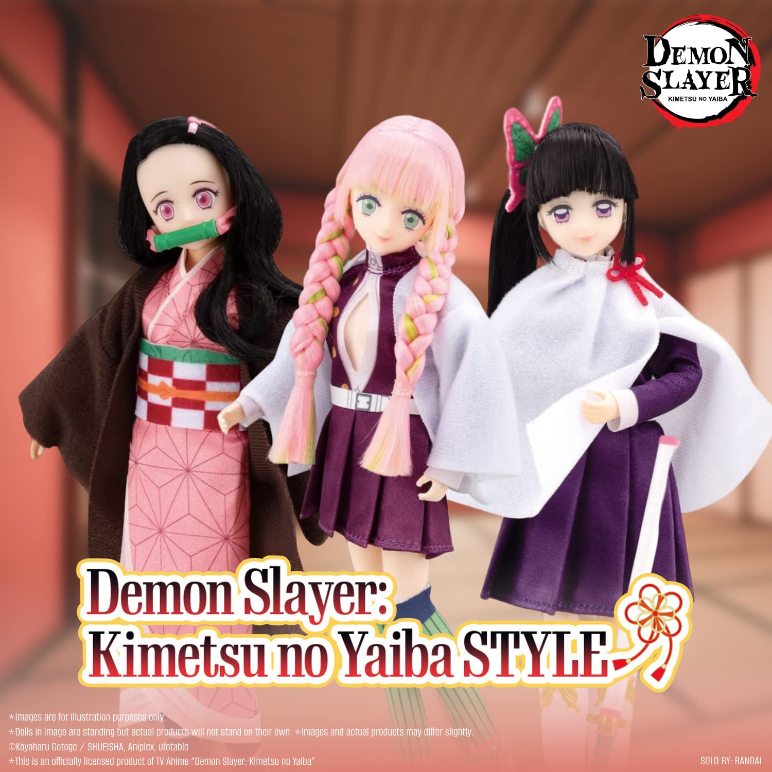 Bandai - Demon Slayer - Kimetsu no Yaiba Style Fashion Doll - Nezuko Kamado