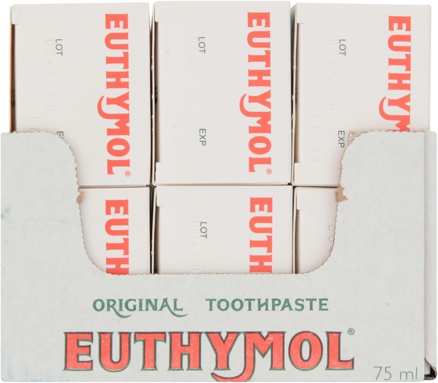 Euthymol Original Toothpaste 75ml (Case of 12) BigaMart