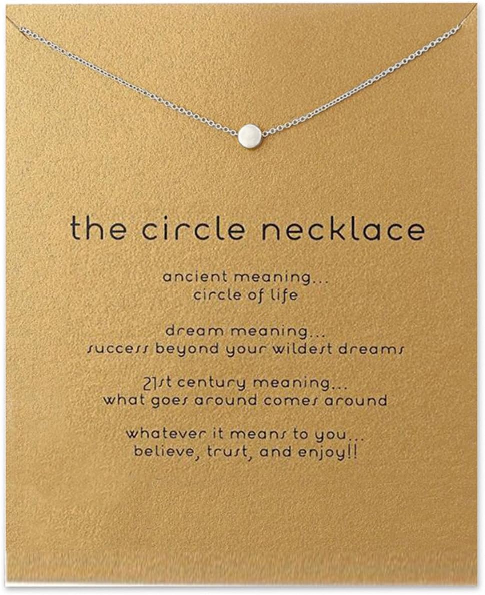 ODN Women Girls Sterling Silver Choker Necklace Pendant Collar Chain Jewelry Accessories Gift Point