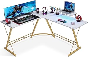 Coleshome L Shaped Desk, 51
