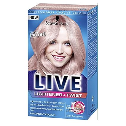 Schwarzkopf Live Lightener + Twist Cool Rose 101 Schwarzkopf