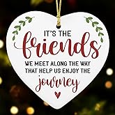 NewEleven Galentines Day Gifts for Women - Friendship Ornament Decor, Birthday Gifts for Women Friends, Besties, Soul Sisters, Friends - Galentines Day Ornament