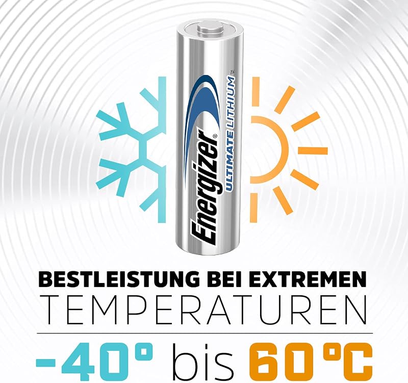 Ultimate Lithium Batterie AA (4 Stück)