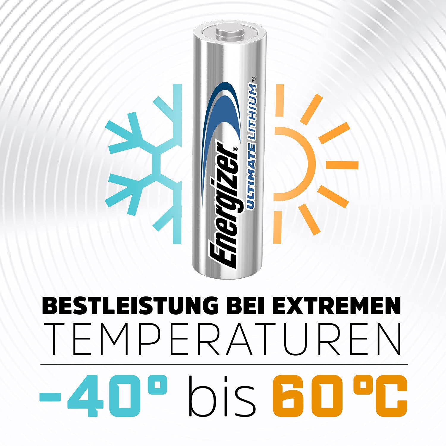 Energizer Ultimate Lithium Batterie AA (4 Stück) - Die langlebigste AA Batterien der Welt - 100% auslaufsichere Konstruktion - 100% plastikfreie Verpackung - 25 Jahre lagerfähig 5