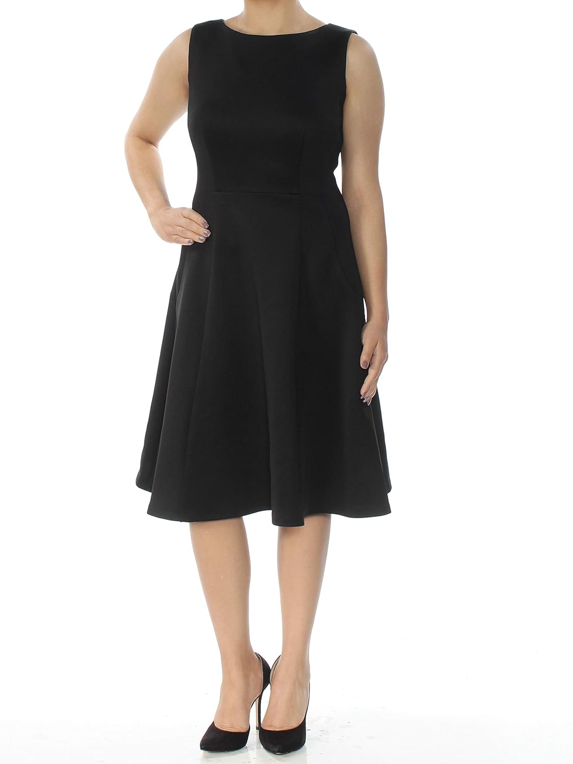 Calvin klein scuba fit and flare dress Clearance