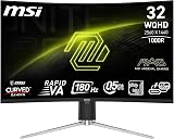MSI MAG 325CQRF QD E2 32 Inch Curved WQHD 180 Hz Monitor 1000R